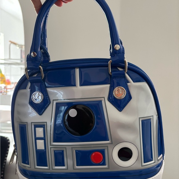 Loungefly Star Wars Blue and Silver Handbag - Picture 2 of 5
